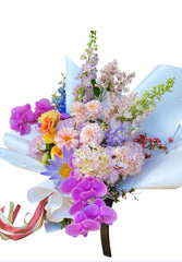 Pastel Floral Arrangement - Soft & Serene Blooms