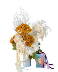 Preserved Flowers + Lighthouse Candles- Eternal Beauty