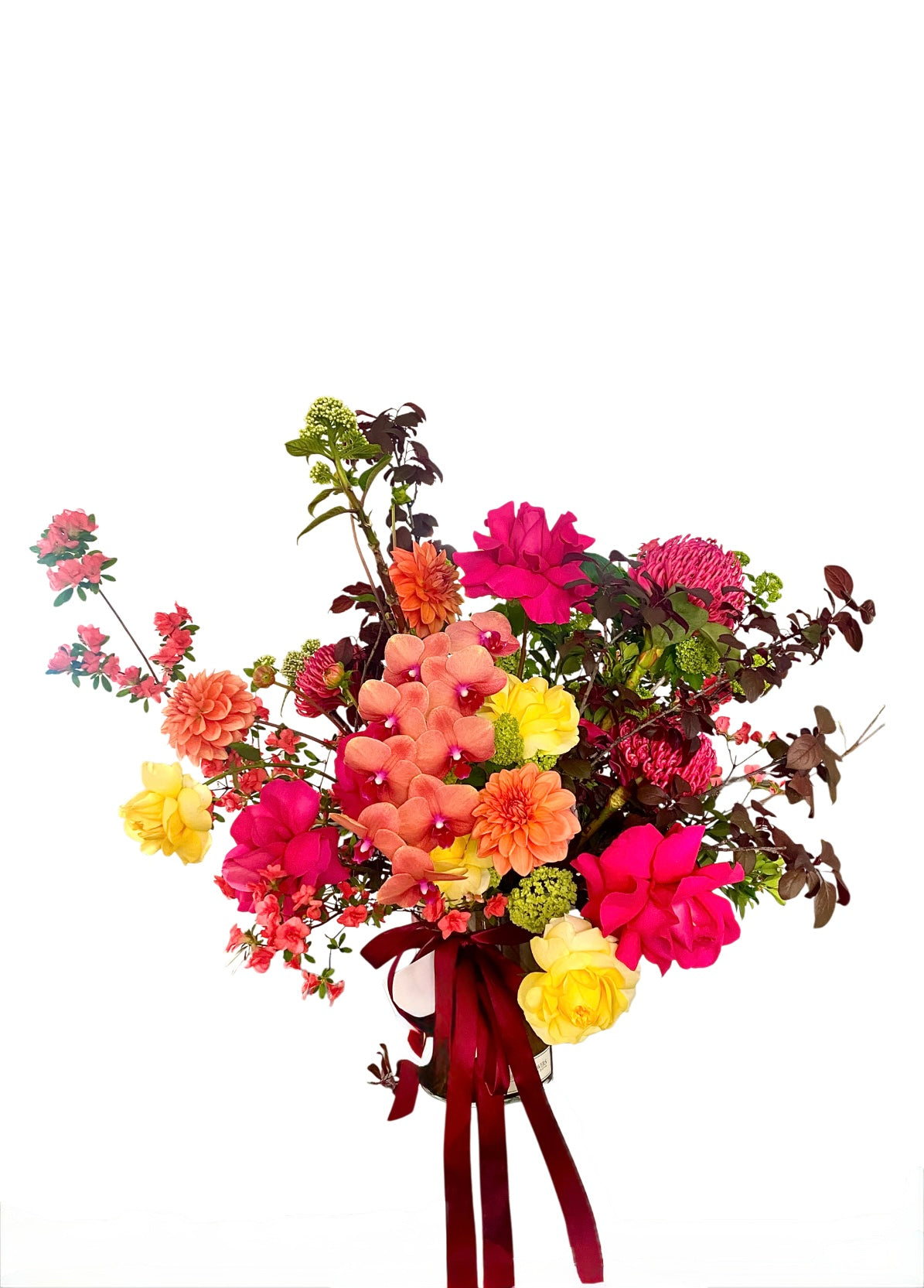 Vibrant Floral Arrangement Bouquet - Colorful Elegance Main image