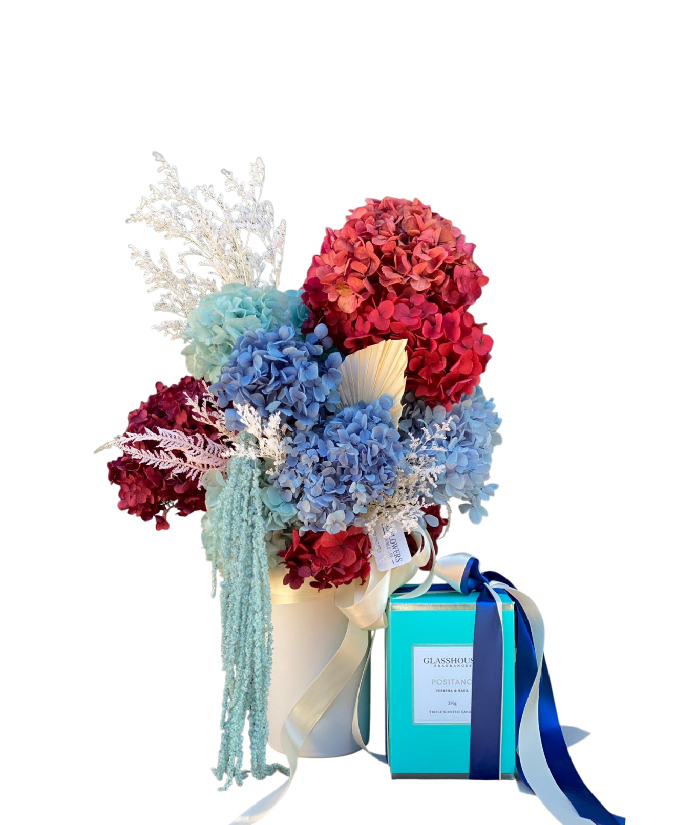 Preserved Flowers + Lighthouse Candles- Eternal Beauty Main image